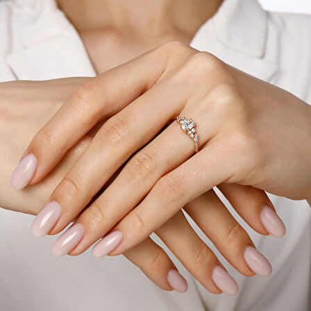 0.53 Karat Pırlanta Tektaş Yüzük