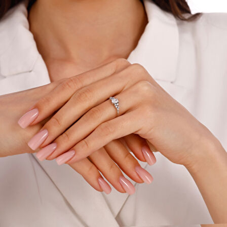 0.52 Karat Pırlanta Tektaş Yüzük