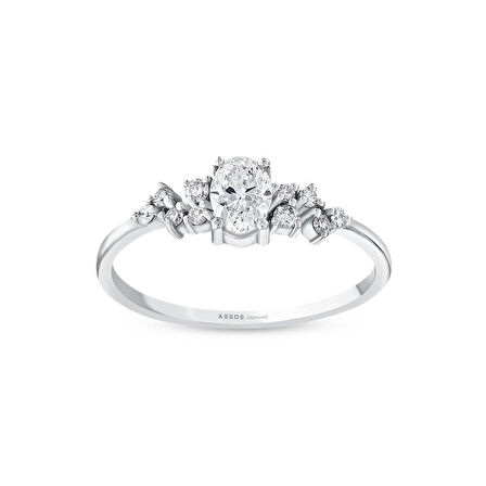 0.63 Karat Pırlanta Tektaş Yüzük