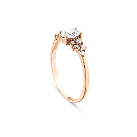 0.63 Karat Pırlanta Tektaş Yüzük