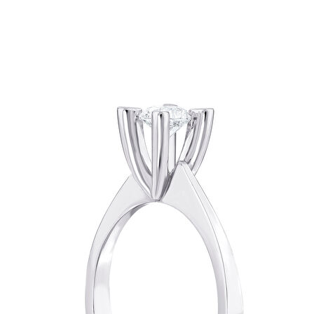 0.40 Karat Pırlanta Tektaş Yüzük