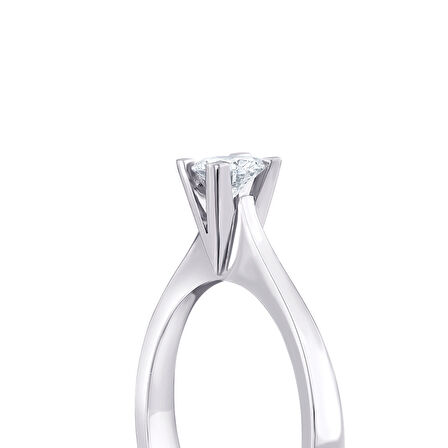 0.30 Karat Pırlanta Tektaş Yüzük