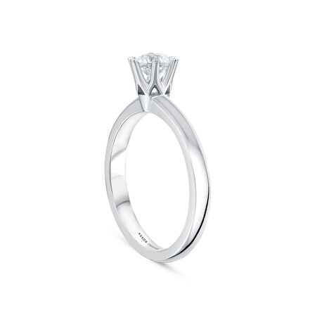 0.25 Karat Pırlanta Tektaş Yüzük