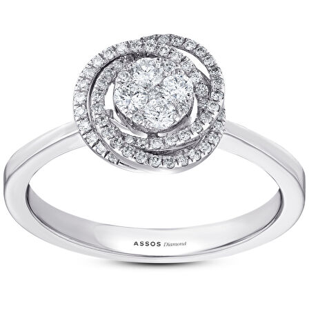 0.30 Karat Pırlanta Fantezi Yüzük