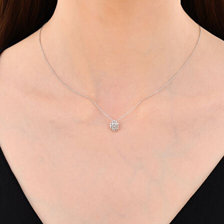 0.11 Karat Pırlanta Fantezi Kolye