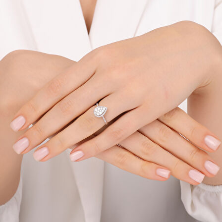 0.30 Karat Pırlanta Fantezi Yüzük