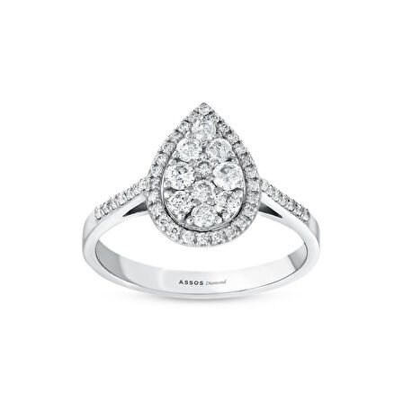 0.30 Karat Pırlanta Fantezi Yüzük