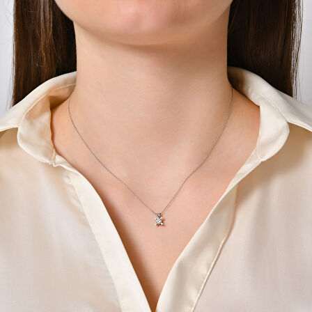 0.15 Karat Pırlanta Tektaş Kolye