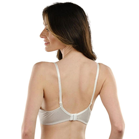 STORMED İç Giyim Kadın Simli Destekli Sütyen Ekru 190