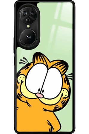 Reeder S19 Max Pro S EDGE Uyumlu Garfield Tasarımlı Parlak Silikon Kılıf