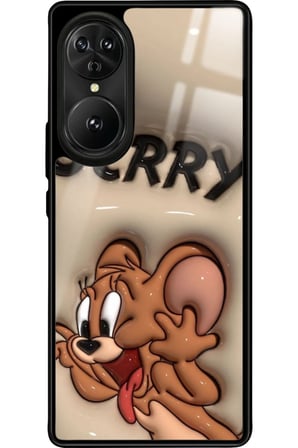 Reeder S19 Max Pro S EDGE Uyumlu Tom And Jerry Tasarımlı Parlak Silikon Kılıf