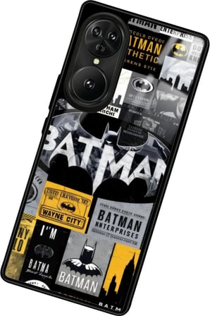 Reeder S19 Max Pro S EDGE Uyumlu Batman Tasarımlı Parlak Silikon Kılıf