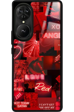 Reeder S19 Max Pro S EDGE Uyumlu Love Yazılı Parlak Silikon Kılıf