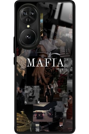 Reeder S19 Max Pro S EDGE Uyumlu Mafia Tasarımlı Parlak Silikon Kılıf