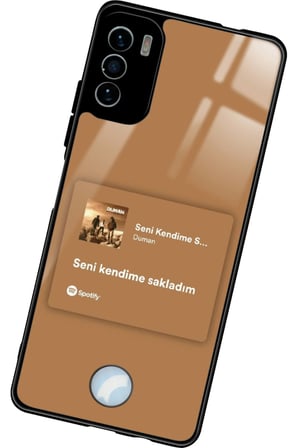 Reeder S19 Max Pro S Uyumlu Şarkı Sözü Tasarımlı Parlak Silikon Kılıf