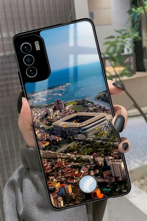 Reeder S19 Max Pro S Uyumlu Stadyum Tasarımlı Parlak Silikon Kılıf