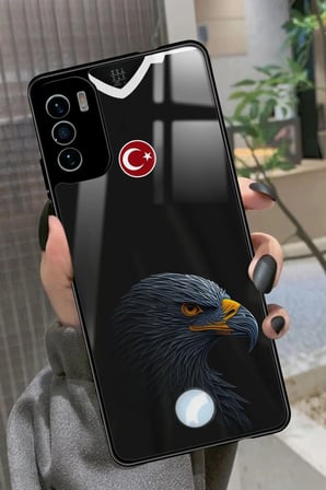 Reeder S19 Max Pro S Uyumlu Kartal Tasarımlı Parlak Silikon Kılıf