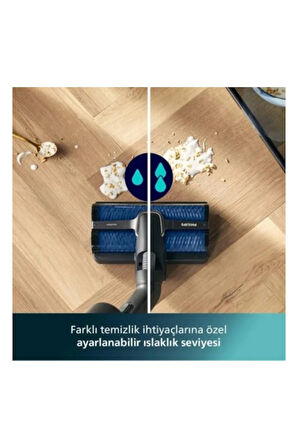 Trio Yeni Islak+Kuru ve Moplu, 25.2 V, 9000 Series, Kendi Kendini Temizleme