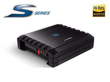 ALPINE S2-A36F S-Serisi 4 kanallı Güç Amplifikatörü - RMS Güç Değerleri 4 x 90W @ 2 Ohm