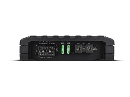 Euromusic98 Alpine S2-A55V S Serisi 5 Kanallı Güç Amplifikatörü - RMS Güç Değerleri 4 x 60W + 1 x 300W @ 2 Ohm