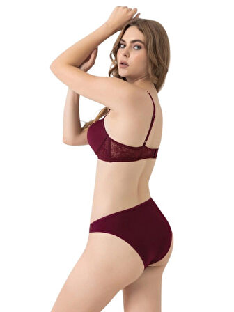 STORMED İç Giyim Kadın Dantel Detaylı Destekli Sütyen Takımı 2080