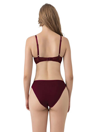 STORMED İç Giyim Kadın Dantel Detaylı Destekli Sütyen Takımı 2080