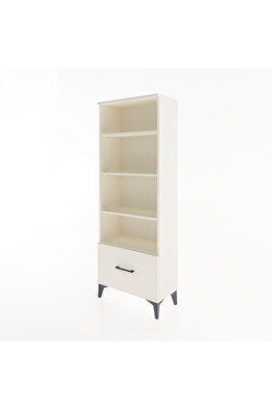 Arges Dolap 4 Raflı Tek Çekmeceli 60x30x163 Aytaşı-Aytaşı