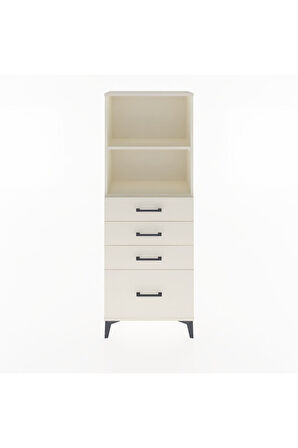 Arges Dolap 2 Raflı 4 Çekmeceli 60x30x163 Aytaşı-Aytaşı