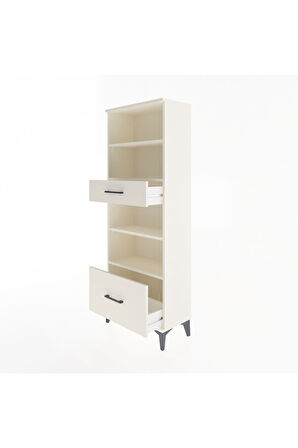 Arges Dolap 4 Raflı 2 Çekmeceli 60x30x163 Aytaşı-Aytaşı