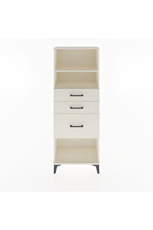 Arges Dolap 2 Raflı 3 Çekmeceli 60x30x163 Aytaşı-Aytaşı
