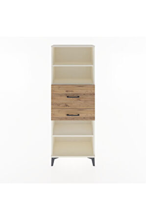 Arges Dolap 3 Raflı 2 Çekmeceli 60x30x163 Aytaşı-Çam