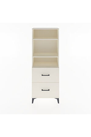 Arges Dolap 3 Raflı 2 Çekmeceli 60x30x163 Aytaşı-Aytaşı