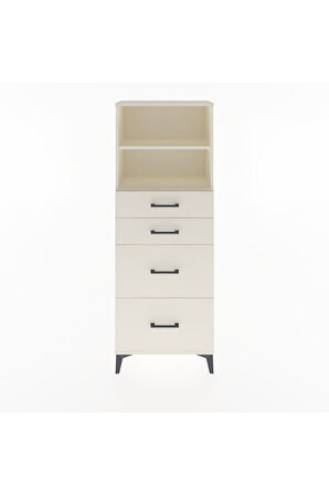 Arges Dolap 2 Raflı 4 Çekmeceli 60x30x163 Aytaşı-Aytaşı