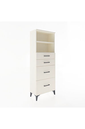 Arges Dolap 2 Raflı 4 Çekmeceli 60x30x163 Aytaşı-Aytaşı