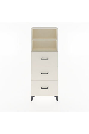 Arges Dolap 2 Raflı 3 Çekmeceli 60x30x163 Aytaşı-Aytaşı