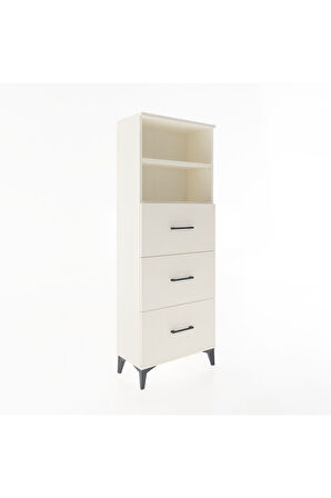 Arges Dolap 2 Raflı 3 Çekmeceli 60x30x163 Aytaşı-Aytaşı