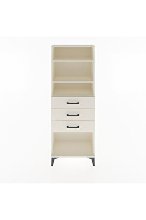 Arges Dolap 3 Raflı 3 Çekmeceli 60x30x163 Aytaşı-Aytaşı