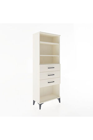 Arges Dolap 3 Raflı 3 Çekmeceli 60x30x163 Aytaşı-Aytaşı