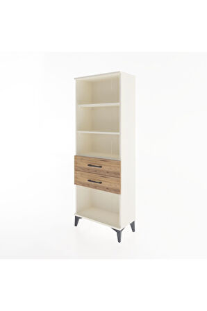 Arges Dolap 3 Raflı 2 Çekmeceli 60x30x163 Aytaşı-Çam