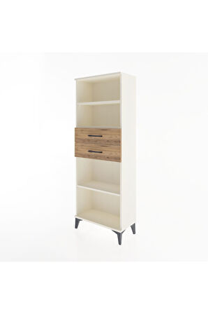 Arges Dolap 3 Raflı 2 Çekmeceli 60x30x163 Aytaşı-Çam