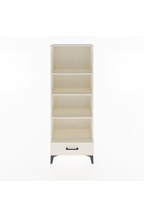 Arges Dolap 4 Raflı Tek Çekmeceli 60x30x163 Aytaşı-Aytaşı
