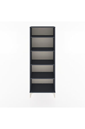 Arges Dolap 4 Raflı 60x30x163 Antrasit-Antrasit