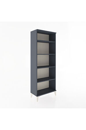 Arges Dolap 4 Raflı 60x30x163 Antrasit-Antrasit