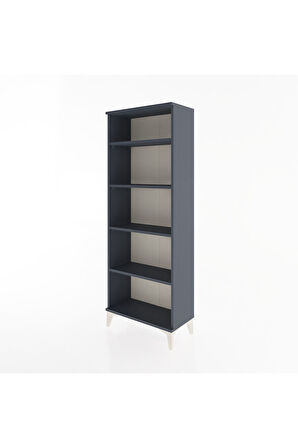 Arges Dolap 4 Raflı 60x30x163 Antrasit-Antrasit