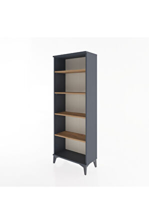 Arges Dolap 4 Raflı 60x30x163 Antrasit-Çam