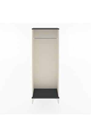 Arges Dolap Kapaklı Tek Askılı 60x30x163 Aytaşı-Antrasit