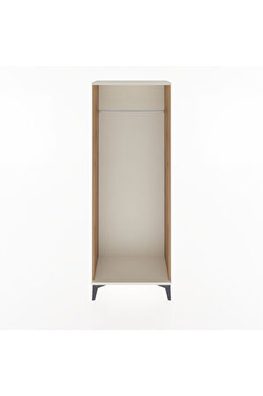 Arges Dolap Kapaklı Tek Askılı 60x30x163 Çam-Aytaşı