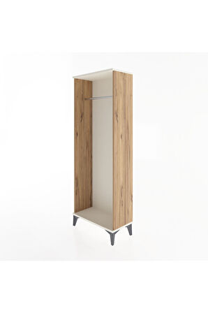 Arges Dolap Kapaklı Tek Askılı 60x30x163 Çam-Aytaşı