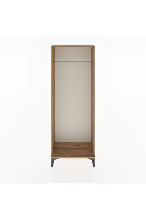 Arges Dolap Kapaklı Tek Askılı 60x30x163 Çam-Çam
