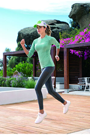 Dikişsiz Kadın Spor Tayt